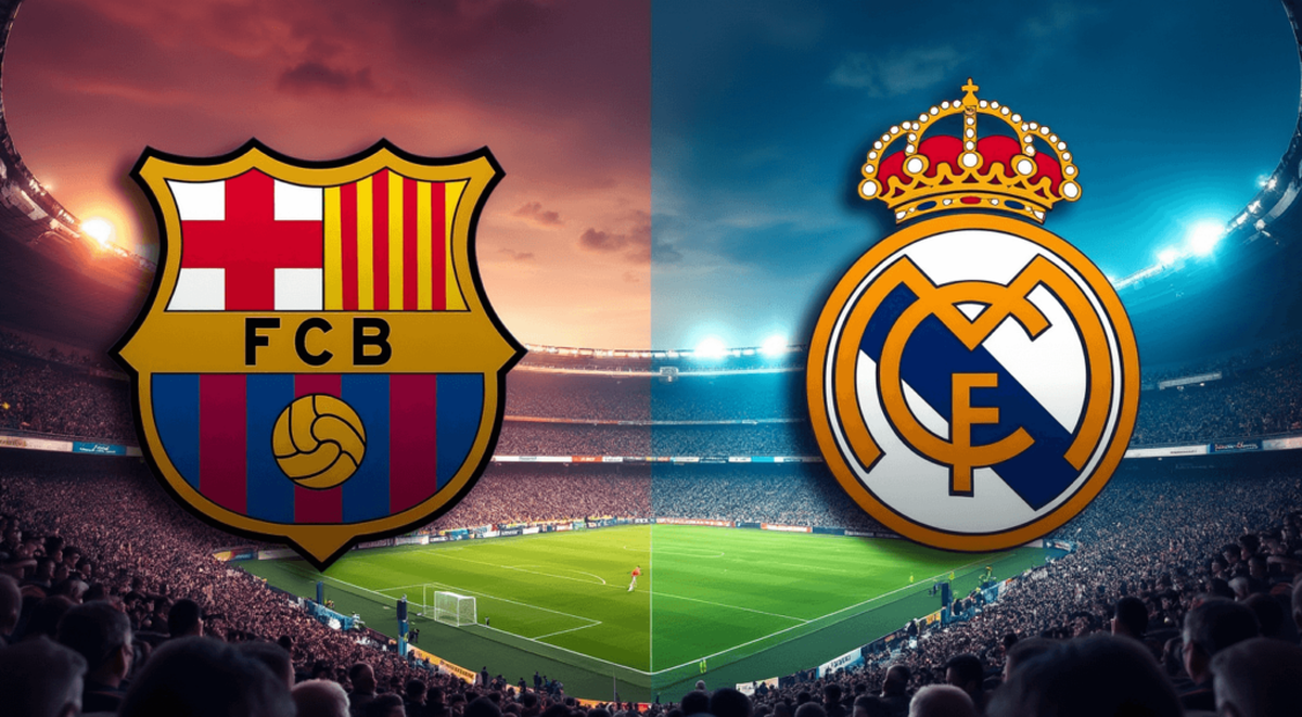 رئال مادرید مقابل بارسلونا: کیلیان امباپه در دقیقه ۵۲ یک پنالتی را از دست داد