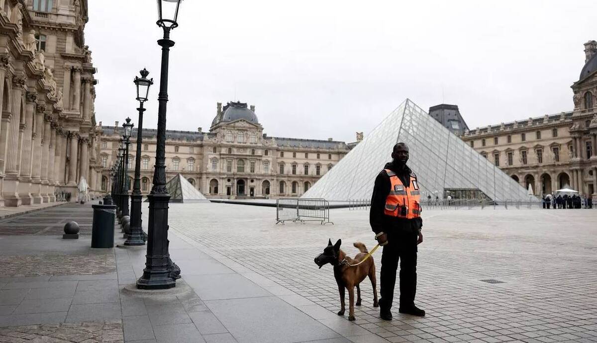 دو سارق مربوط به دزدی از موزه لوور فرانسه دستگیر شدند