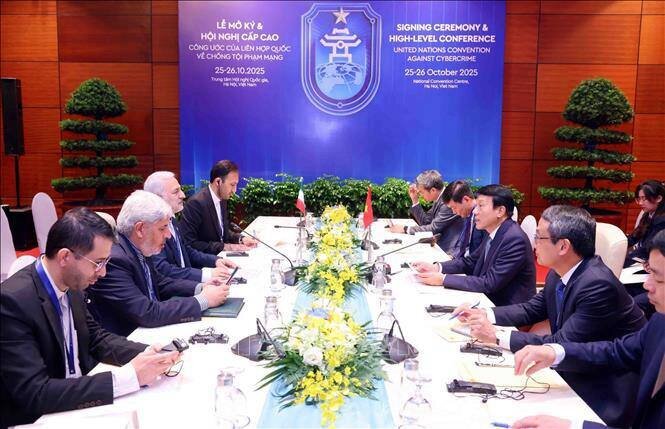 دیدار مقام‌های ایران و ویتنام و گفت‌و‌گو درباره روابط دو کشور