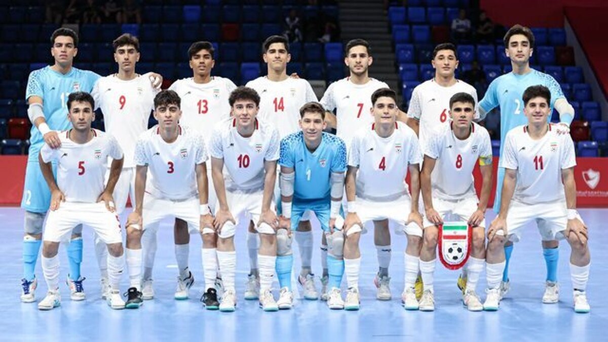 توقف تیم ملی فوتسال پسران ایران برابر تایلند/ صعود شاگردان صانعی به نیمه نهایی