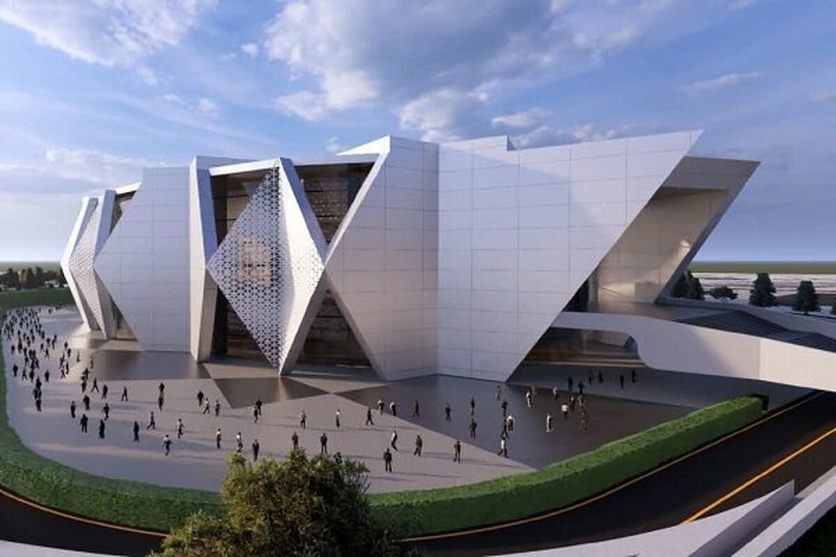 آماده سازی ورزشگاه ۱۵ هزار نفری تبریز برای کلنگ زنی با حضور رئیس جمهور