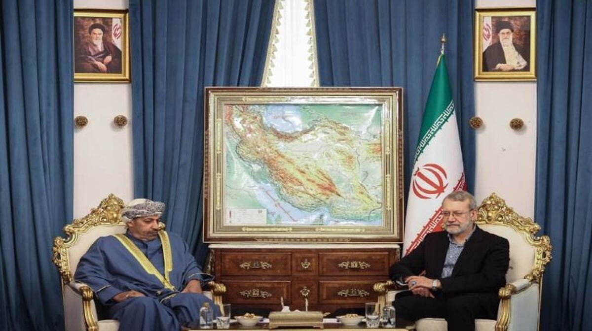 دعوت رسمی وزیر کشور عمان از لاریجانی برای سفر به مسقط/ تأکید بر گسترش همکاری‌ها