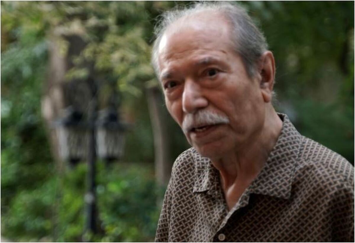 کهولت و لاغری علی نصیریان در آخرین عکسش تاثر بر انگیز شد