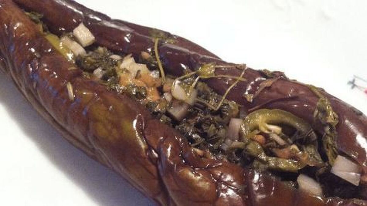 به روش مادربزرگها ترشی بادمجان شکم پر درست کنید