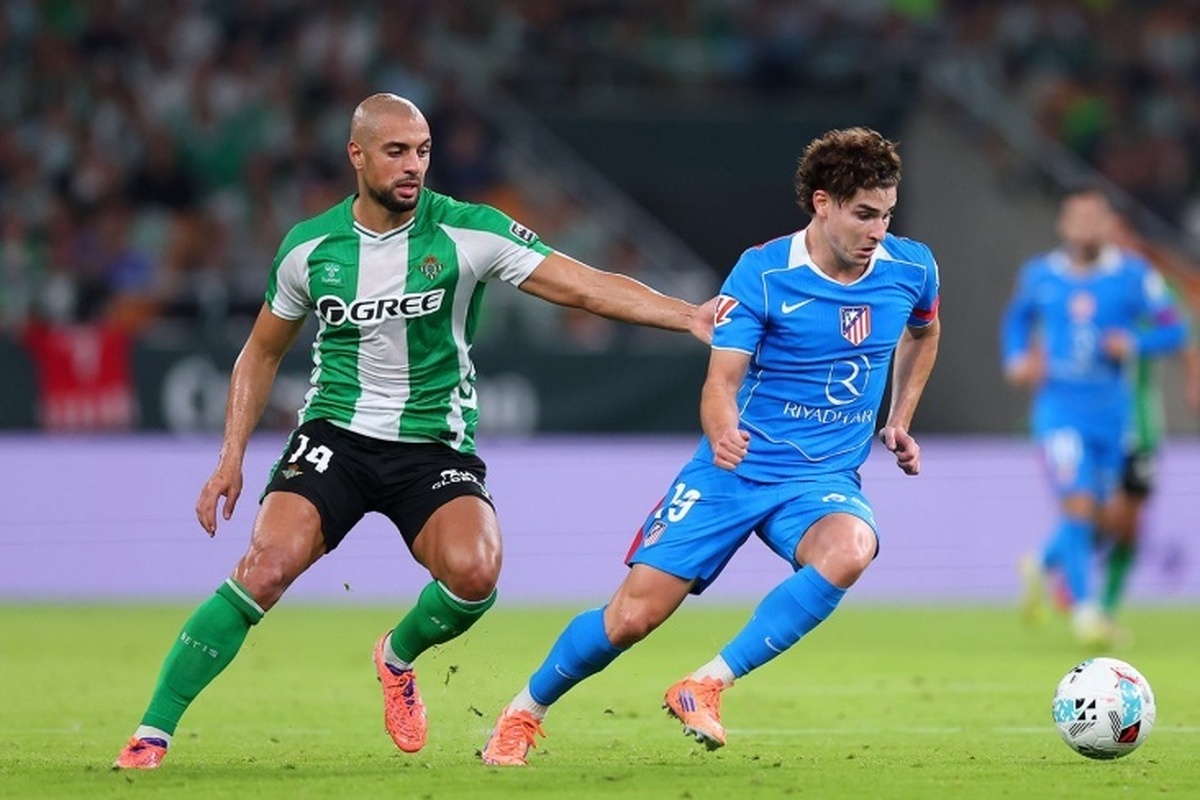 اتلتیکو مادرید در هفته دهم لالیگا، بتیس را شکست داد
