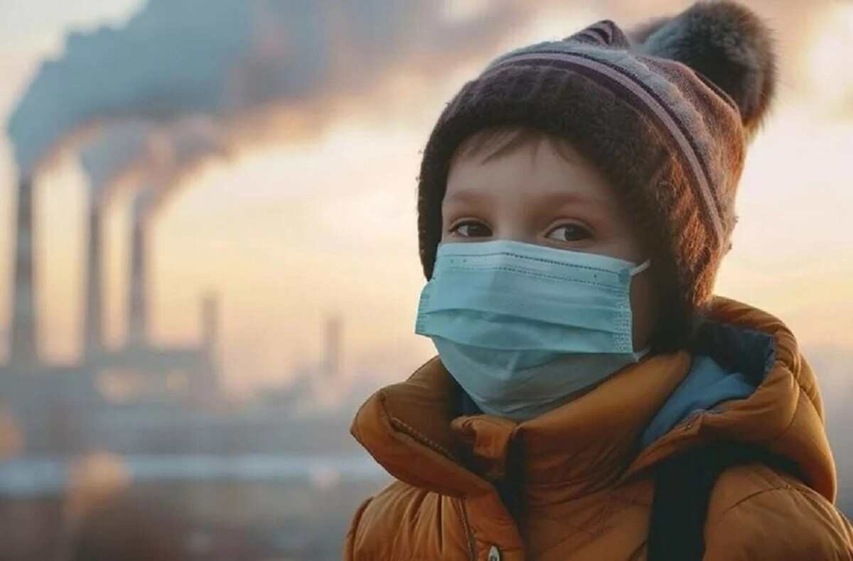 آلودگی هوا حتی به بینایی کودکان هم رحم نمیکند!
