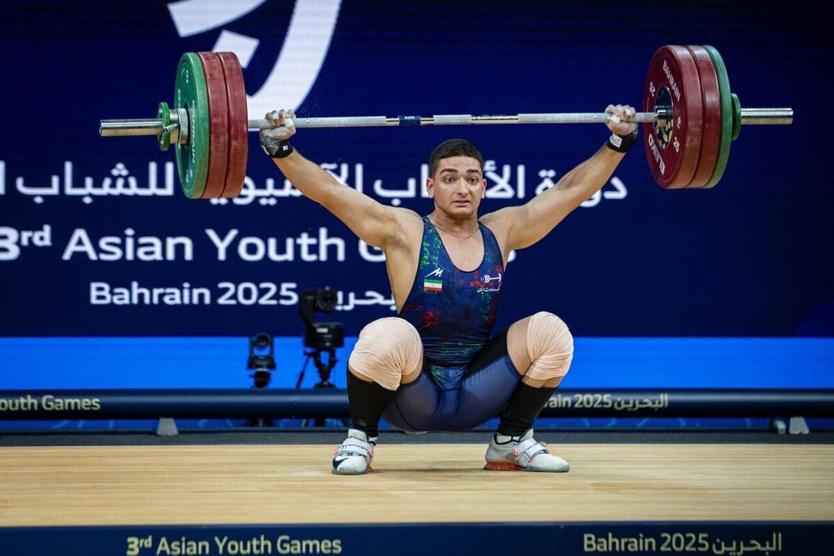 بازیهای آسیایی جوانان؛ برنز بهنود نصرتی در وزنهبرداری