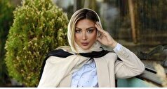 استایل مافیایی و گنگ مینا مختار در یک کافه!