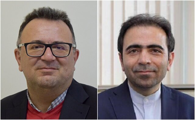 عراقچی سفیران جدید ایران در ارمنستان و گرجستان را معرفی کرد عراقچی سفیران جدید ایران در ارمنستان و گرجستان را معرفی کرد