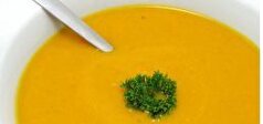 دستور پخت سوپ هویج بعنوان یک پیش غذا خوشمزه و خوشرنگ