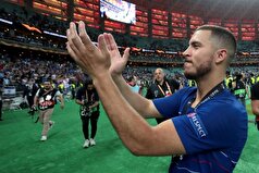 ادن هازارد: از اینکه در تالار مشاهیر لیگ برتر قرار گرفته‌ام بسیار مفتخرم، این برایم خیلی معنی دارد