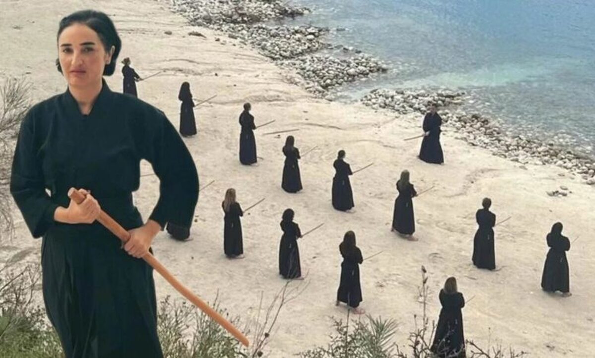 فادیک سِوین آتاسوی، تنها فرد دعوتشده از ترکیه به «مدرسه زنان سامورایی»