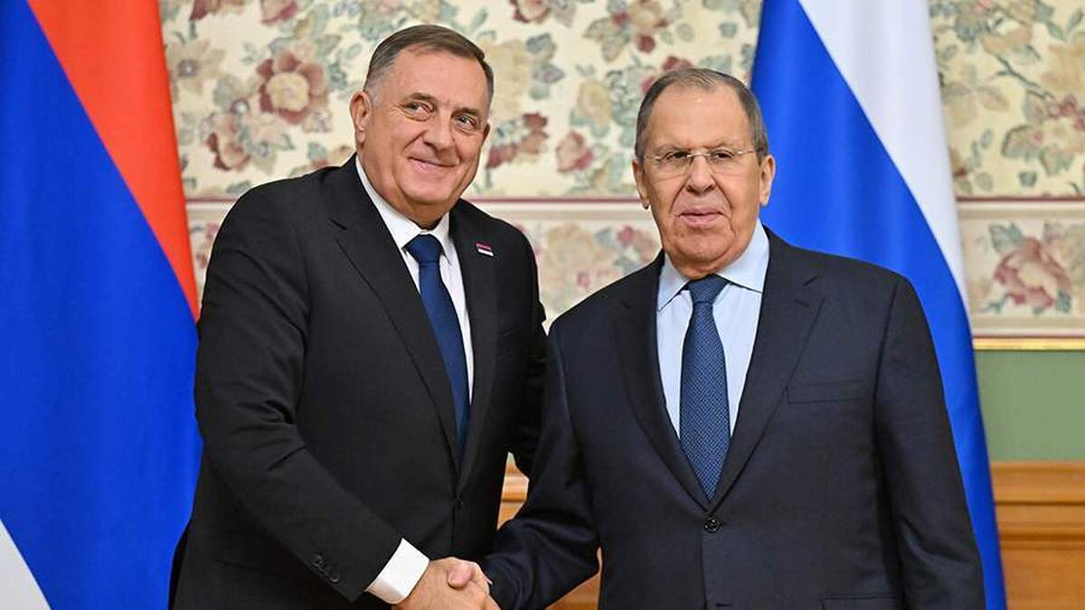 لاوروف مسیر تقویت روابط مشارکتی با جمهوری صربسکا را تأیید کرد