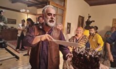 جشن تولد غافلگیرکننده ۵۱ سالگی یوردائر اوکور در پشت صحنه یک فیلم