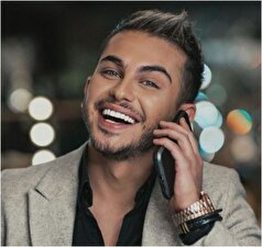 گریم سنگین ارسلان قاسمی مناسب برای هالوین /زشت و کریح المنظر