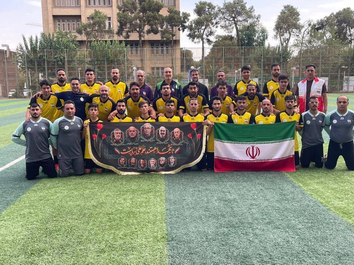 مراسم قرعه کشی رقابتهای تیم ملی فوتبال هفت نفره انجام شد