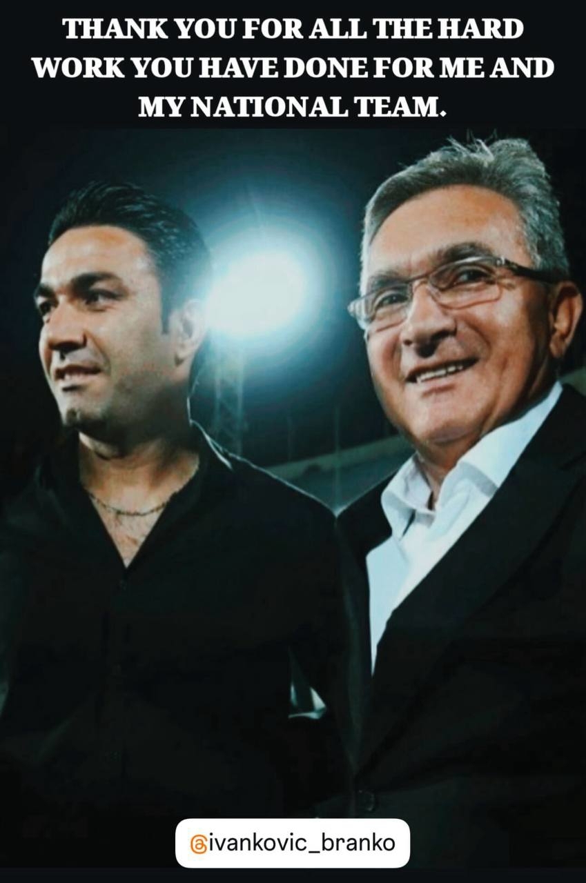 واکنش جواد نکونام به خداحافظی برانکو ایوانکویچ از دنیای فوتبال واکنش جواد نکونام به خداحافظی برانکو ایوانکویچ از دنیای فوتبال