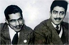 قابی زیر خاکی از دورهمی‌های شبانه تختی و فردین در دهه ۳۰+عکس