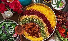 مرصع‌پلو، یک غذای اعیانی و خوش رنگ و لعاب برای شب یلدا