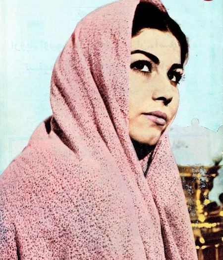 پوری بنایی با چادر صورتی گل گلی در فیلم قیصر+عکس