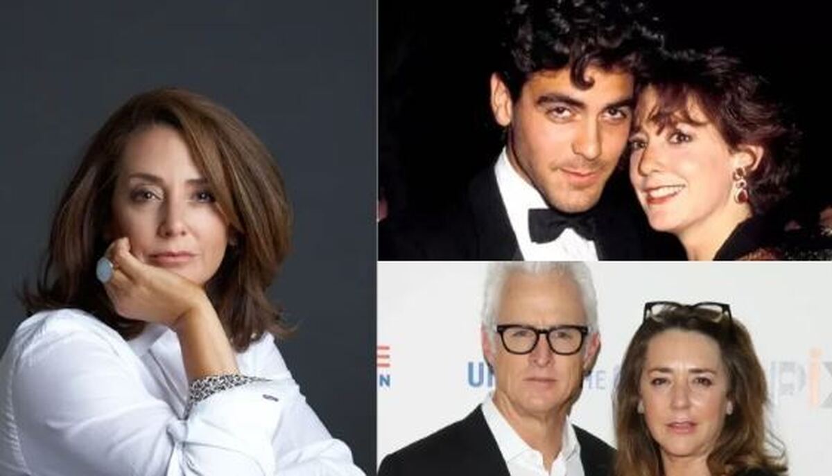 درخشش همسر سابق جورج کلونی با جان اسلتری در موزه هنر‌های مدرن