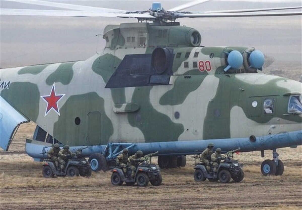 رزمایش نیرو‌های مسلح روسیه با تمرکز بر حفظ امنیت آسیای مرکزی