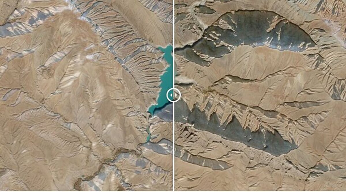 خشکسالی ایران از فضا هم معلوم است!