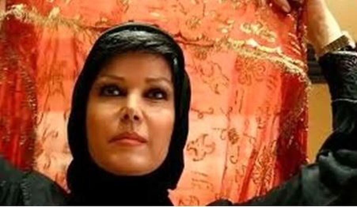 استایل و میکاپ دمده فرزانه کابلی در یک عکس قدیمی کنار همسرش!