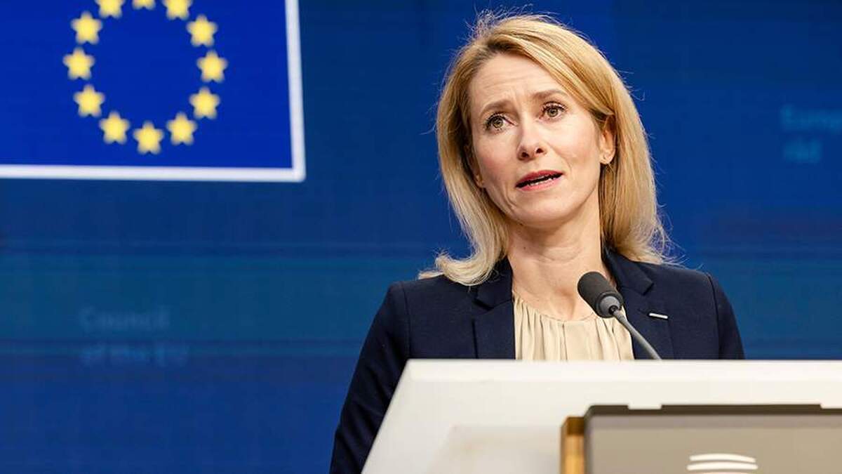 کالاس اعتراض کشور‌های اروپایی را علیه بدهی مشترک به اوکراین اعلام کرد.