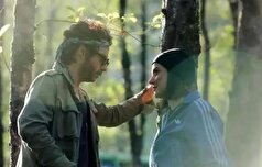 گریم جالب پریناز ایزدیار و پیمان معادی در پشت صحنه «بن سای»