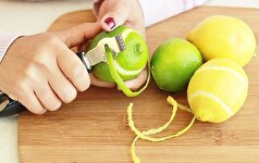 درست کردن یک غذای خاص با عطر و بوی پوست مرکبات