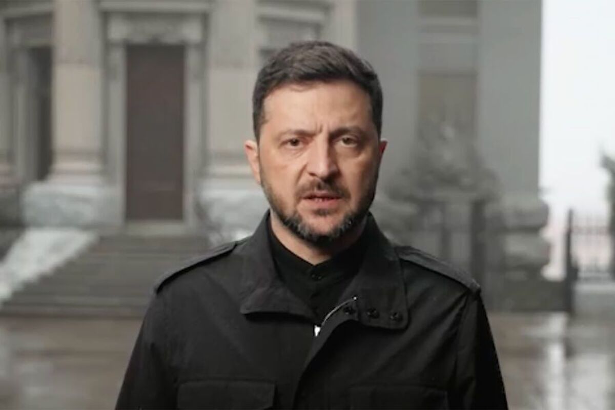 زلنسکی درباره احتمال پایان دادن به درگیری‌ها در اوکراین صحبت کرد.