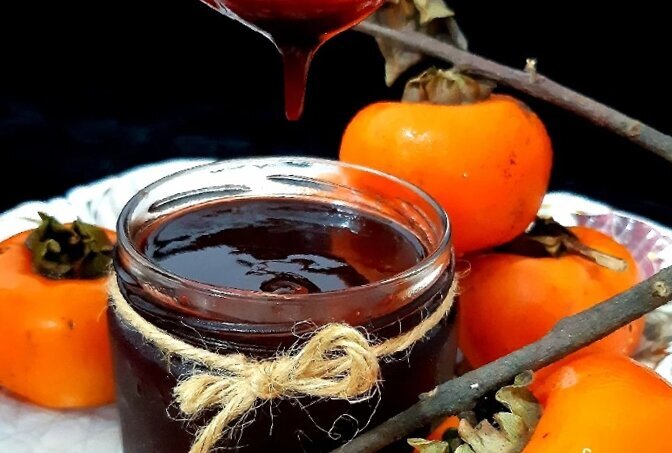 فوت کوزه گری تهیه شیره خرمالو +روش نگهداری