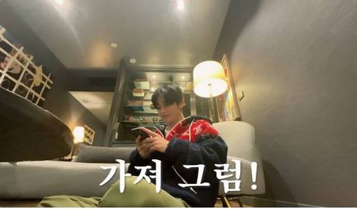 ولاگ یک روز آرام با وی از گروه BTS