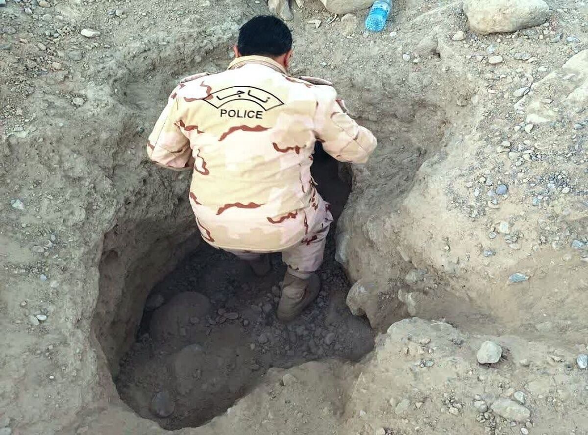 دستگیری سه متهم در پی حفاری غیرقانونی به قصد یافتن آثار باستانی در درگز