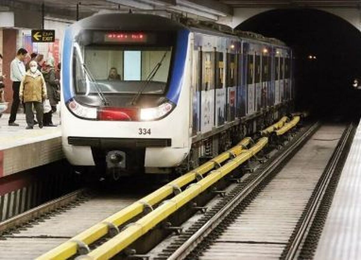 ۲ رام قطار ملی از شنبه وارد خطوط متروی تهران می‌شود
