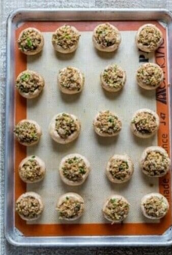 رسپی قارچ شکم پر؛ یک فینگر فود عالی برای شب یلدا