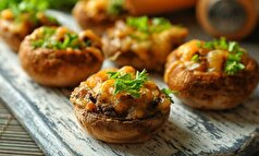 رسپی قارچ شکم پر؛ یک فینگر فود عالی برای شب یلدا