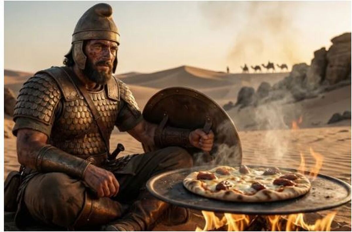 پیتزا واقعا به دست سربازان هخامنشی اختراع شد؟