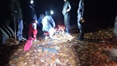 نجات فرد گمشده و مصدوم در جنگل‌های ساری