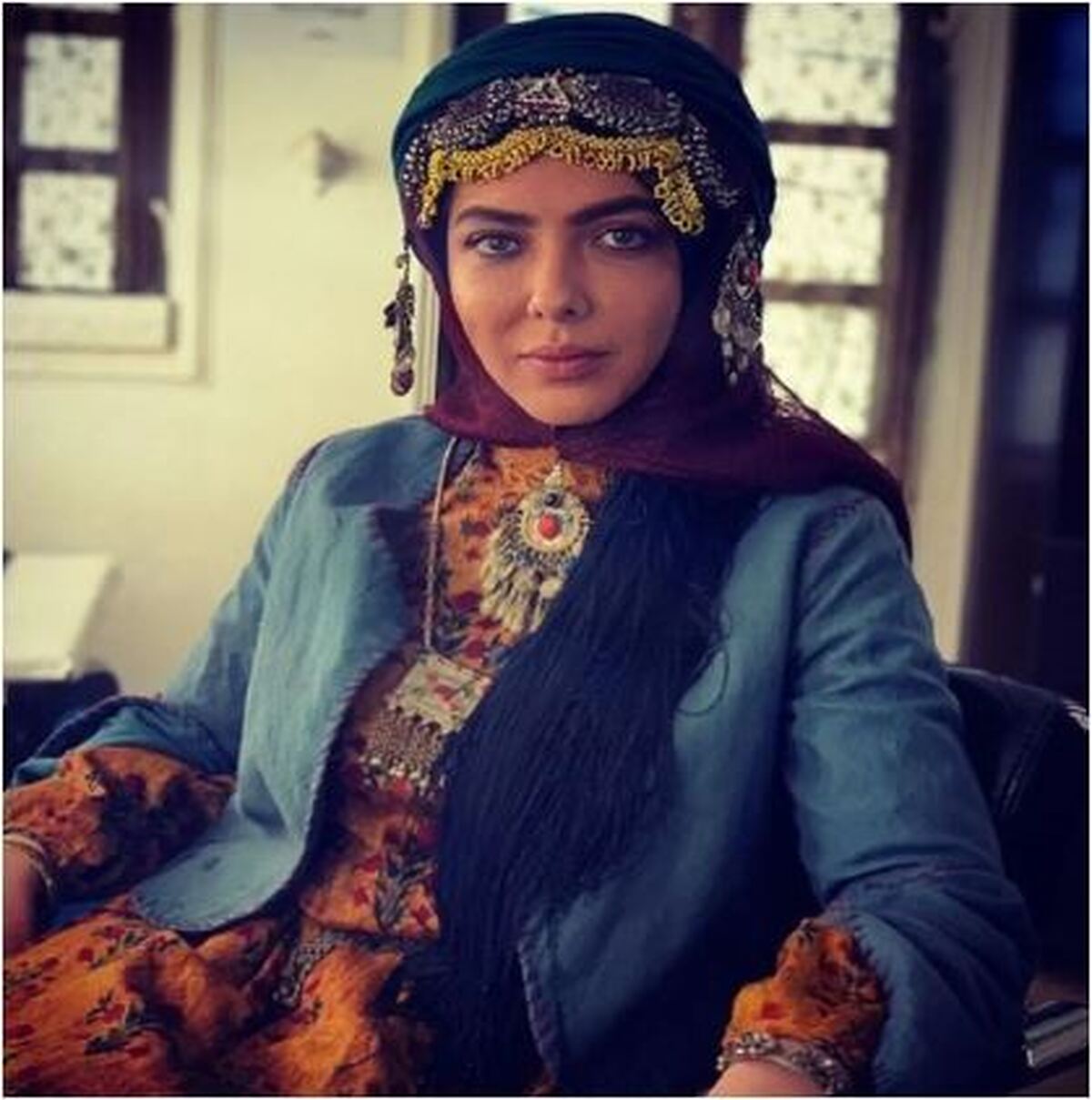 گریم متفاوت لیلا اوتادی با استایلی خاص جلب توجه کرد! +عکس