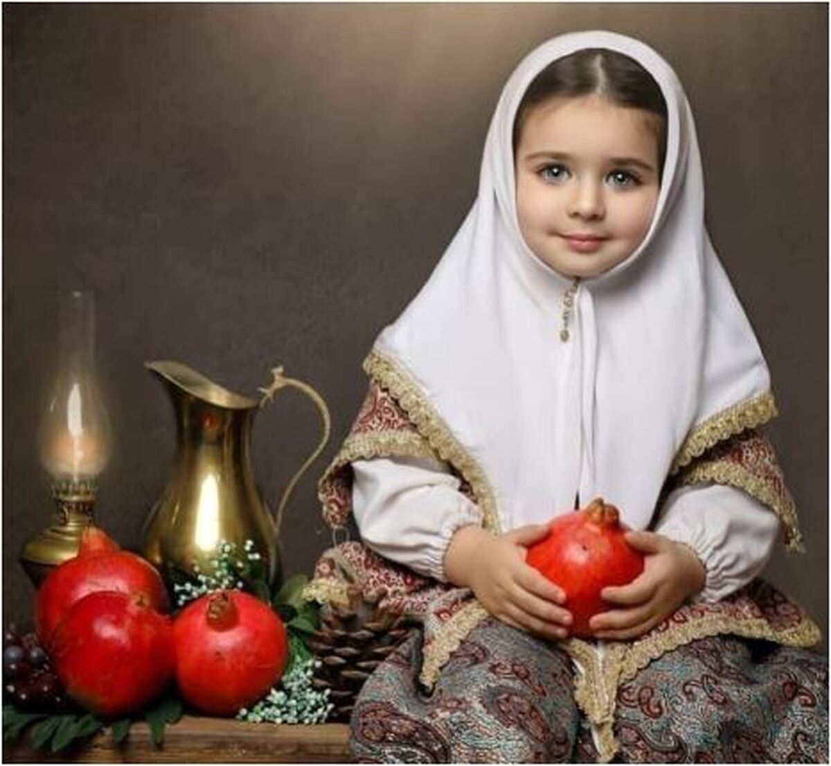 خوش گذرانی «هانا» نوه محمود پاک نیت همراه با پدربزرگ و مادربزرگ پایه اش! +عکس