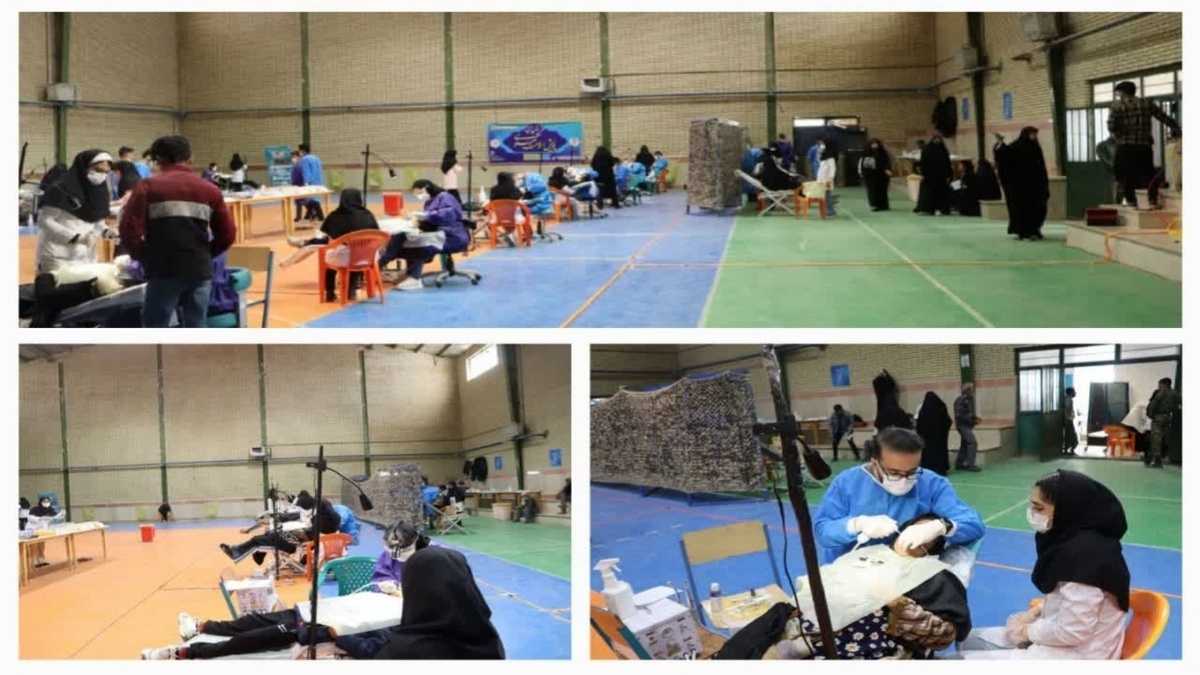 ۸۰ جهادگر در اردوی «محله کرامت» روستای خوانشرف نهبندان به مردم خدمت کردند