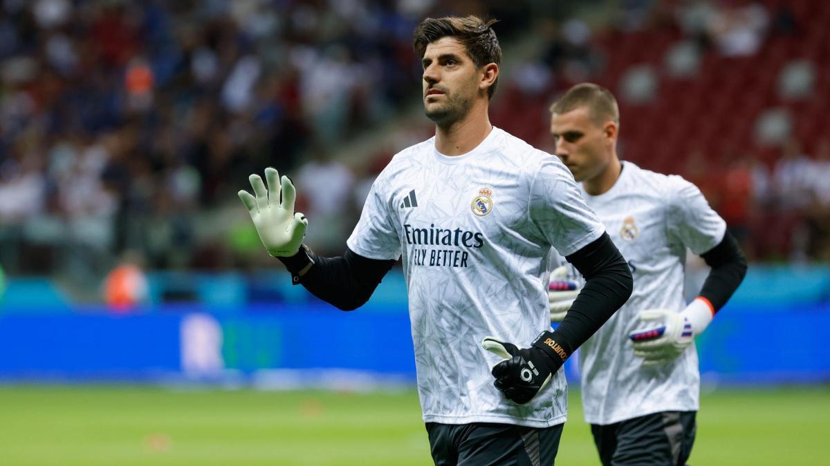 حرکت دوگانه در دروازه رئال مادرید