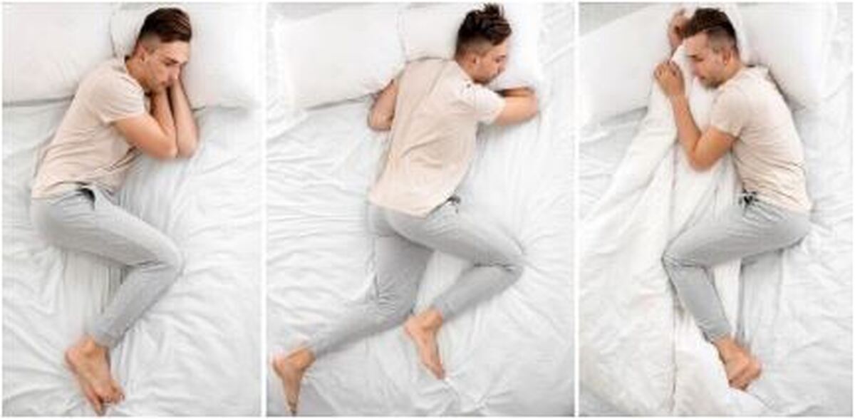 این مدل خوابیدن بدن را در حالت امنیتی و دفاعی می‌برد