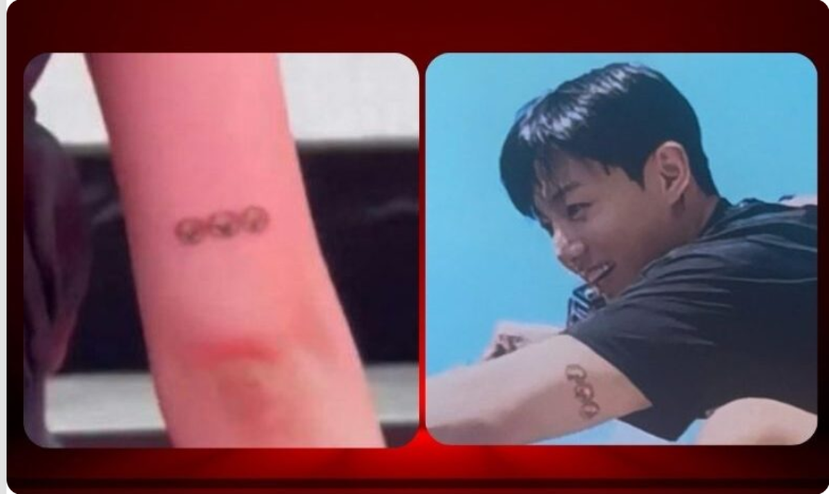 «تتو‌های ست» جونگ‌کوک و وینتر؛ راز آنها را فاش کرد؟