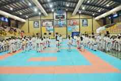 همدان قهرمان مسابقات کاراته سبک شوتوکان کشور شد