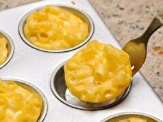 دستور تهیه کاپ کیک ماکارونی برای دورهمی‌های ساده