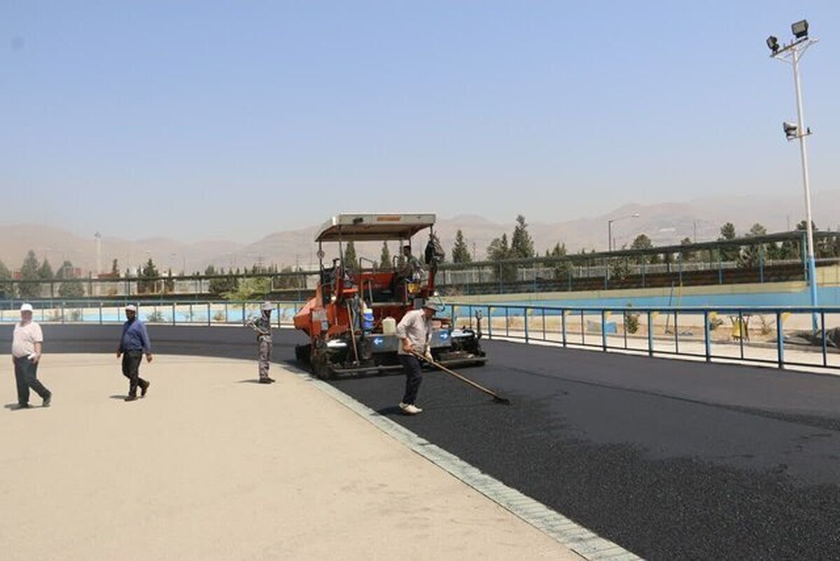 آماده‌سازی یکی از مطلوبترین پیست‌های اسکیت جنوب غرب کشور در اهواز