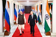 پوتین گفت روسیه و هند «دست در دست هم» همکاری می‌کنند.